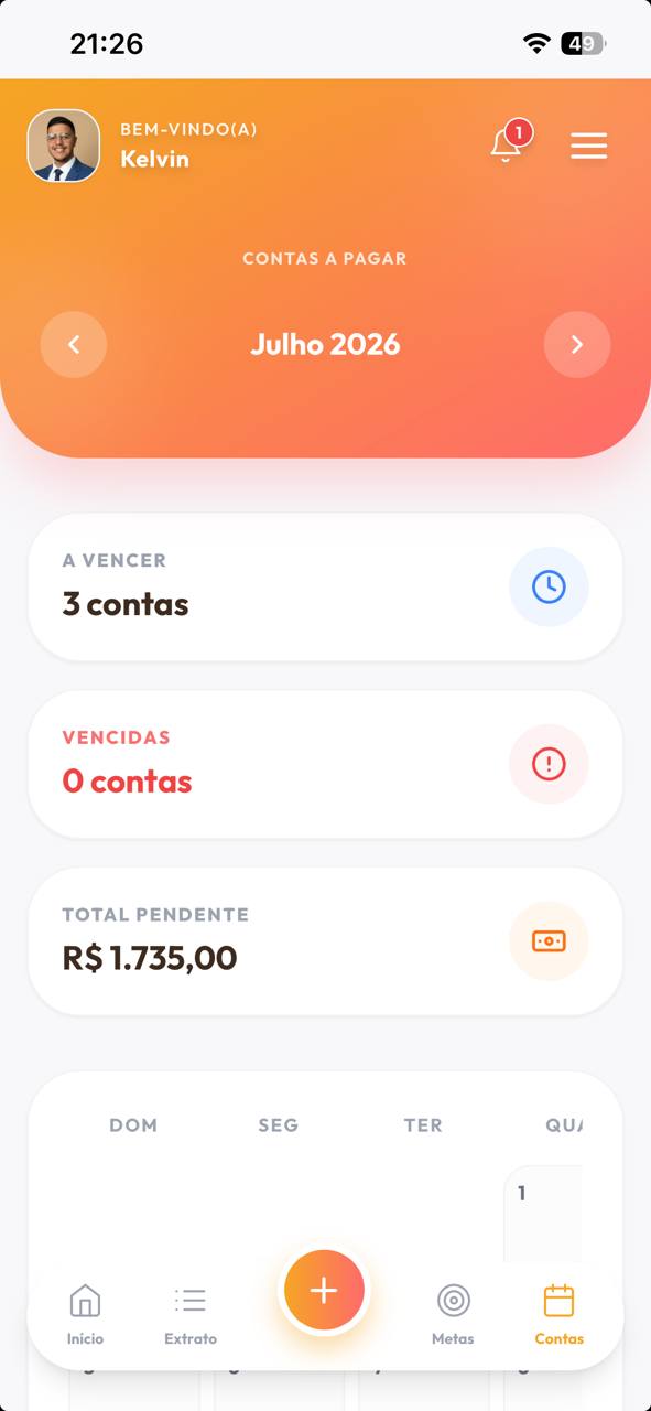 Mobile Extrato